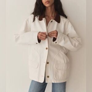 Doen Pascual Jacket in Salt size Small